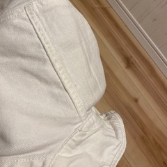 AMERICAN EAGLE ホワイト デニムジャケットの画像