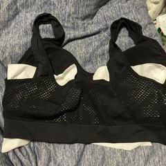 5XL黒ブラジャー後ろメッシュ新品未使用の画像
