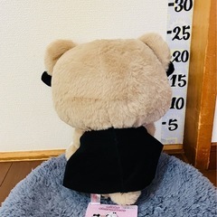 ♡未使用♡ mikko characters♡スフレ&ラテ♡BLACKribbon♡BIG♡ぬいぐるみ♡クレーンゲーム♡UFOキャッチャー♡景品♡ビッグ♡大きい♡ラウンド1♡の画像