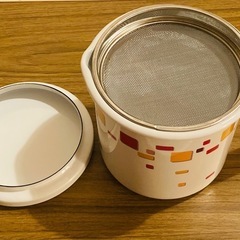 高木金属　ホーロー　オイルポット　レトロ　の画像