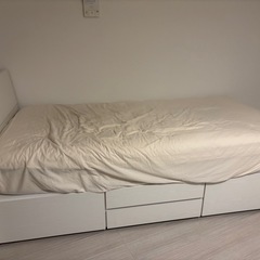 シングルベッド(マットレス付き)の画像