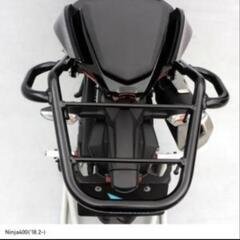 バイクキャリア　Ninja250 Ninja400 Z250 Z400タンデムグリップ付きの画像