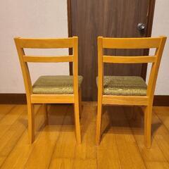 ダイニングチェア２脚　②の画像