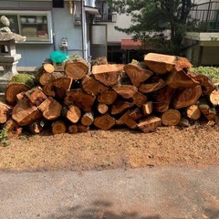 即薪棚　薪　堅木　桜の画像