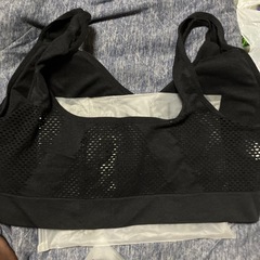 5XL黒ブラジャー後ろメッシュ新品未使用の画像