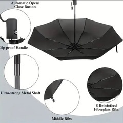 🉐お値引き‼️UVカット自動折りたたみ傘☂️❣️の画像