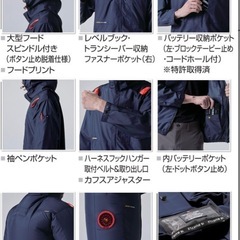 2025新作！バートル空調服 AC2051サイドファン ブラックの画像