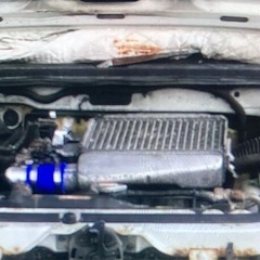  新規格K6A スズキジムニーJB23W マツダ(AZ-オフロード) 大容量インタークーラー 迫力増します！の画像