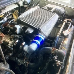  新規格K6A スズキジムニーJB23W マツダ(AZ-オフロード) 大容量インタークーラー 迫力増します！の画像