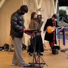 ★鍵盤・ギター等サポート急募★女性ボーカルグループのバンドメン...