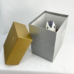 【美品】龍村美術織物 巳 干支 置物 金運 縁起物 の画像