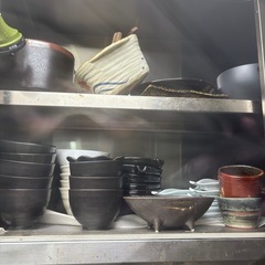 早い者勝ちです(^^) 居酒屋のジョッキ、食器、フライパン、鍋などなどの画像
