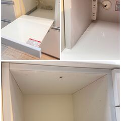 ニトリ キッチンボード 食器棚 幅80cm ホワイト 白 鏡面 木目調 地震ロック扉 DAHLIA ダリア 定価41,040円 ★ 買取帝国 志木店（投稿ID : 1j4xda）の画像
