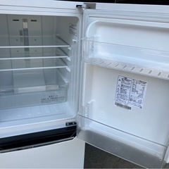 ハイセンス2ドア冷凍冷蔵庫　HR-D1301  130L   17年製の画像