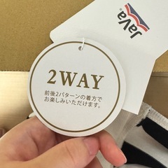 前後2wayヘンリーネックドロストチュニックＴシャツワンピース(半袖)の画像
