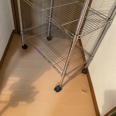 5段スチールラックの画像