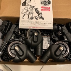 ママつれてって　日本育児　ベビーカーに付ける器具の画像