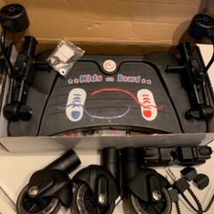 ママつれてって　日本育児　ベビーカーに付ける器具の画像