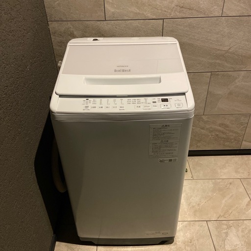 ★中古美品！日立　23年製　ビートウォッシュ BW-V70JE3 7kg ☆中古美品！日立 23年製 ビートウォッシュ BW-V70JE3 7kg