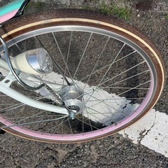 三段変速 子ども用自転車24インチの画像