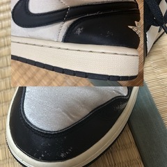 NIKE WMNS AIR JORDAN 1 LOW SE 【VINTAGE PANDA】 25cmの画像