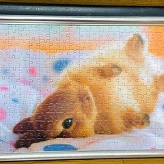無料🆓可愛い動物のパズルと額(写真) ３個　こちらの商品は0円ですので、非対面も可能ですの画像