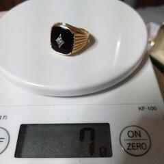 鑑定済❁指輪K14の画像