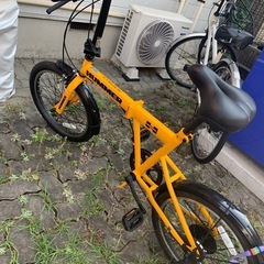 HUMMER折りたたみ自転車の画像