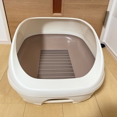 猫用システムトイレ2個、猫砂1個、猫用トイレシート1個の画像