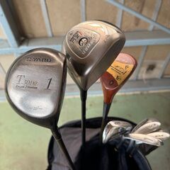かなり古いゴルフセットの画像