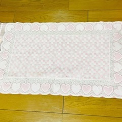 🟠無料🆓未使用ホワイトタイガークッションカバー／布　こちらは無料ですので、対面も可能です。での画像