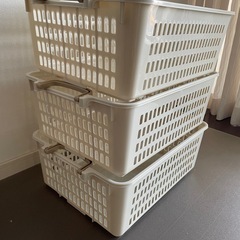 重ね収納バスケットの画像