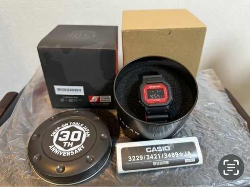 g-shock snap-on 30周年記念腕時計　限定販売品