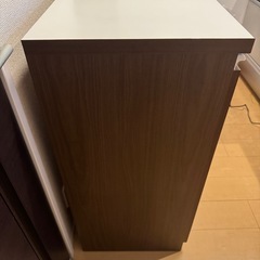 【美品】食器棚 幅90cm コンパクト収納◎すぐお渡し可の画像
