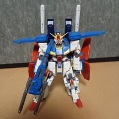 【プレバン限定】強化型ZZガンダム Ver.Ka を通常版として組み立てたもの（強化型パーツ他付）の画像