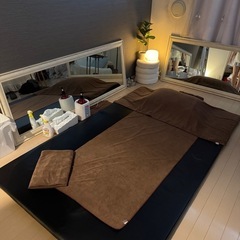 メンズエステ備品一式 メンエス開業セット マット 洗濯機 冷蔵庫 レンジ等の画像