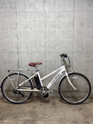 【超希少】ルイガノ LOUIS GARNEAU 電動アシスト自転車 LGS-TR 2E 420mm ホワイト