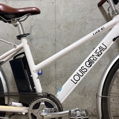 【超希少】ルイガノ LOUIS GARNEAU 電動アシスト自転車 LGS-TR 2E 420mm ホワイトの画像