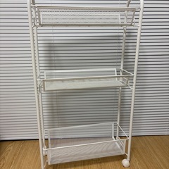 キャスター付きキッチンワゴンの画像