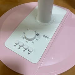 扇風機 ピンクの画像