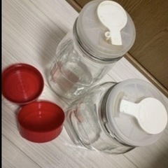 ガラス製保存容器 2L 2個セットの画像