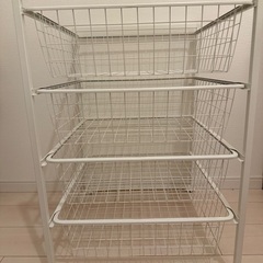 【0円】JONAXEL ヨナクセル 収納 シェルフ IKEAの画像