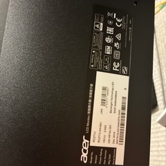 Acer RC271U 27インチ WQHD ゲーミングモニター（2019年製の画像