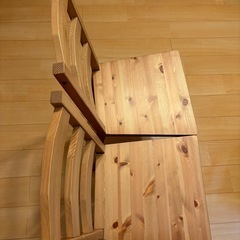 IKEA JOKKMOKK ヨックモック　ダイニングテーブルセット　イス4脚の画像