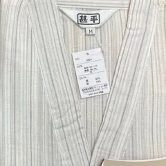 【受付中‼️】新品！麻綿混合の清涼感素材、通気性抜群のメンズ甚平★XLサイズ（2L）★いつでもお渡し可能です⭕️の画像