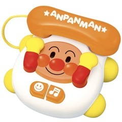 新品未使用　アンパンマン にこにこばぁーでんわの画像