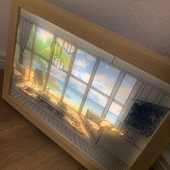 超オシャレ！　斬新！　LED絵画の画像