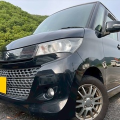 特別仕様車❗️月々9千円〜分割払い可❗️ 車検2年付き！【名義変更代込み】大人気☆スズキ パレットSW☆HDDナビ付き☆走行中DVD見れます☆ETC付き☆両側電動スライドドア☆ドラレコ☆スマートキー☆フルオートエアコン☆社外アルミ☆事故歴修復歴無し☆そのまま乗って帰れます‼️の画像