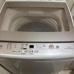 至急！AQUA洗濯機  7.0kgの画像