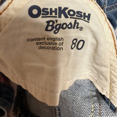 オシュコシュ　オーバーオール　サロペ　80の画像